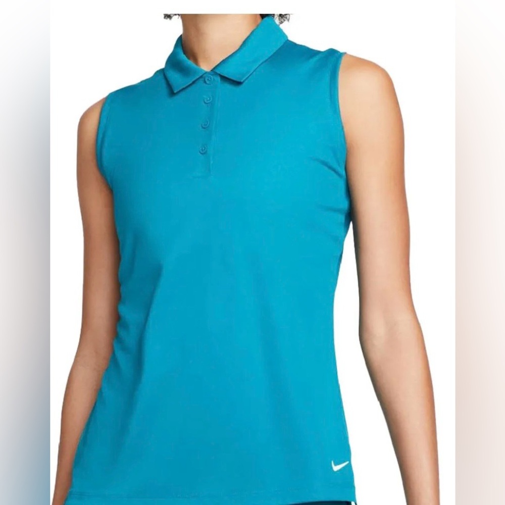 Nike Dri-FIT Victory Sleeveless Golf Polo in size XS